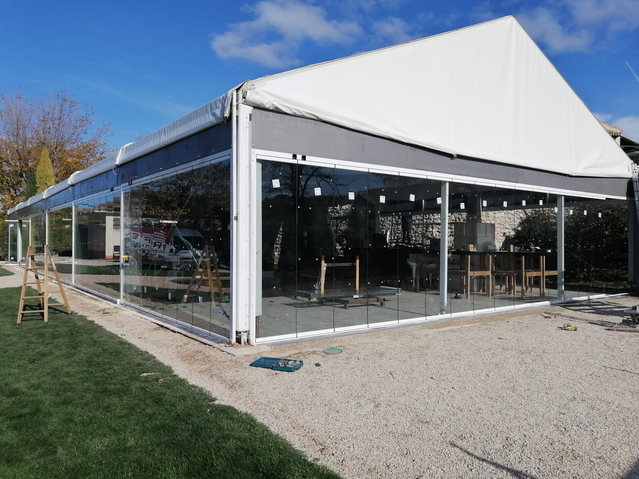Garden pergola