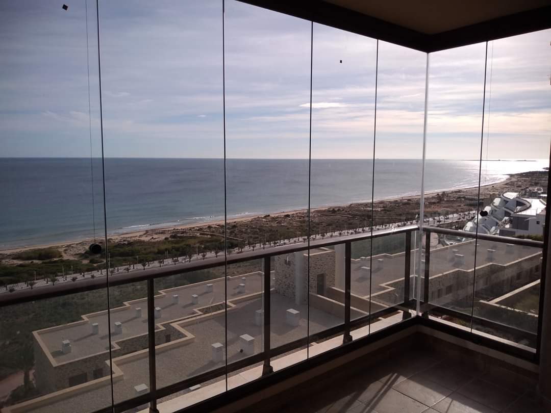 Balcony with sea view — Costa Blanca